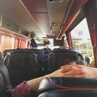 Отдых во время поездки на автобусе