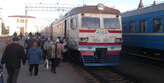 Поездка на электричке