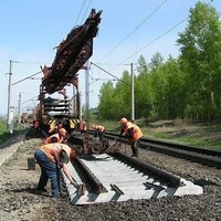 Стройка железной дороги