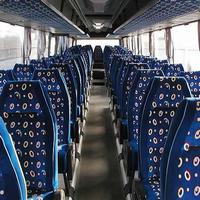 Новенький салон автобуса