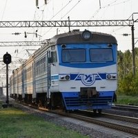 Голубая электричка