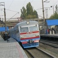 Электричка у перрона
